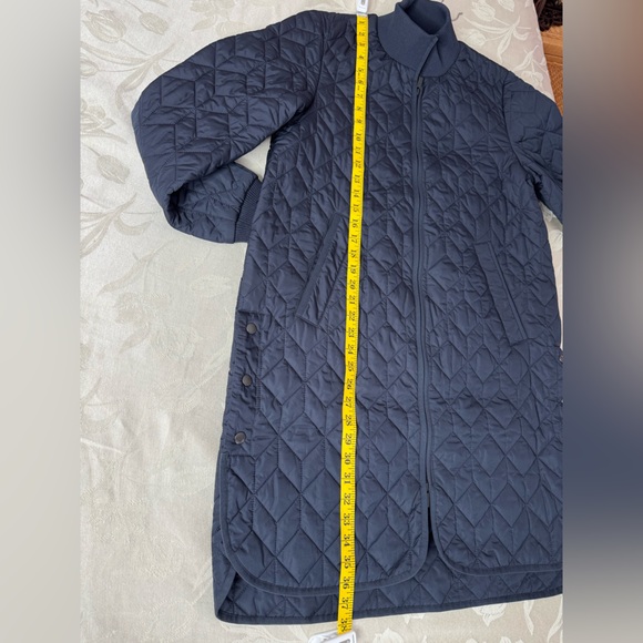 •NEW•ILSE JACOBSEN HORNBAEK Long Quilted Jacket - Picture 13 of 14